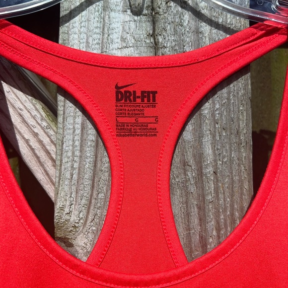 Nike Dri-Fit orange tank - Picture 3 of 4